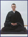 houding zazen frontaal